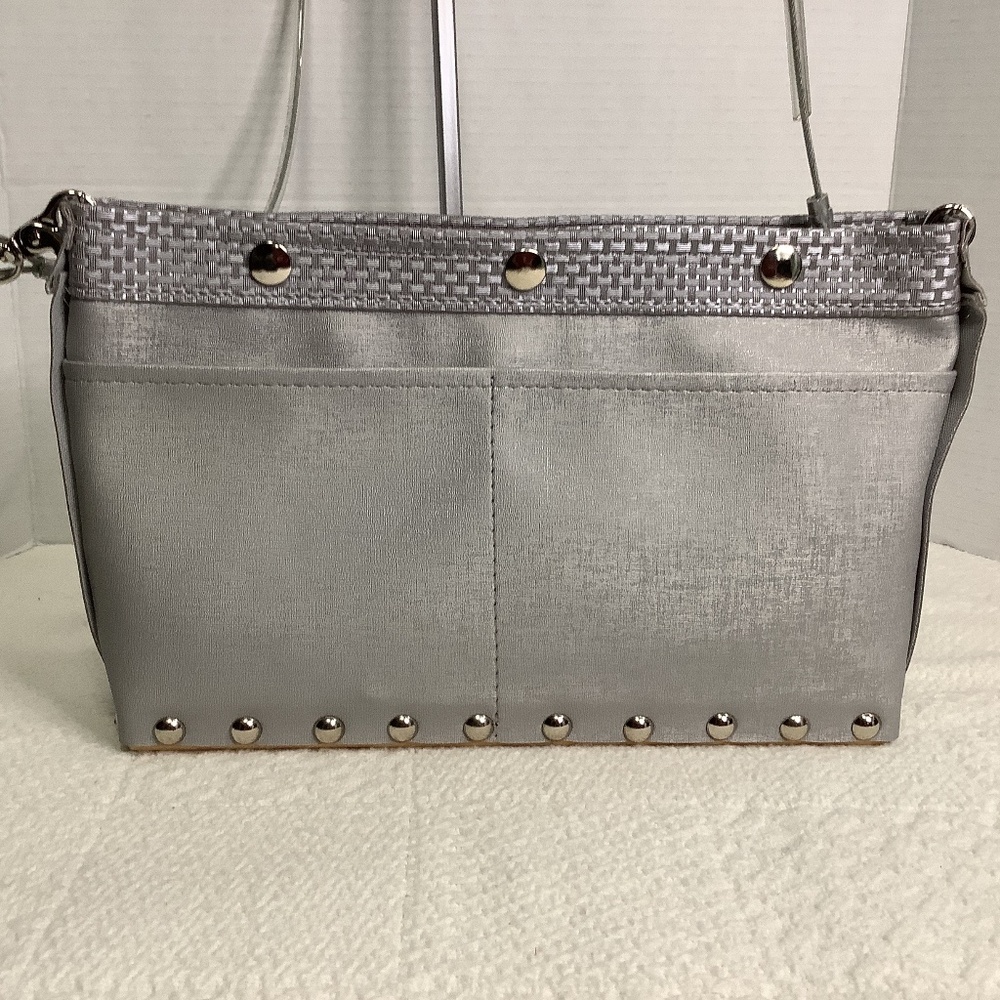 EUC Hardwear by Renee silver‎ crossbody awesome unique handmade